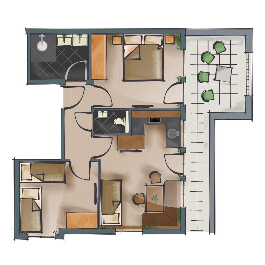 Waidmannsruh Appartements Gerlos Exterior photo
